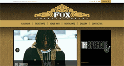 Desktop Screenshot of foxpomona.com