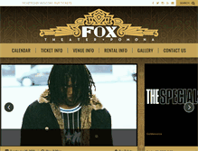 Tablet Screenshot of foxpomona.com